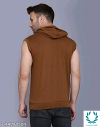 Men's Casual Hooded Tshirt - XL